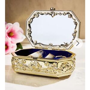 Gold Disney Princess Keepsake Music Box